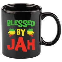Rasta Clothing Reggae Lion Dreadlocks 11oz C Handle Ceramic Mug