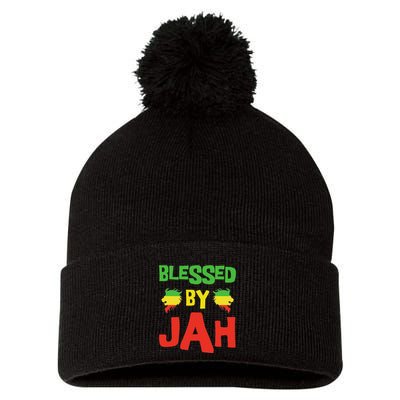 Rasta Clothing Reggae Lion Dreadlocks Pom Pom 12in Knit Beanie