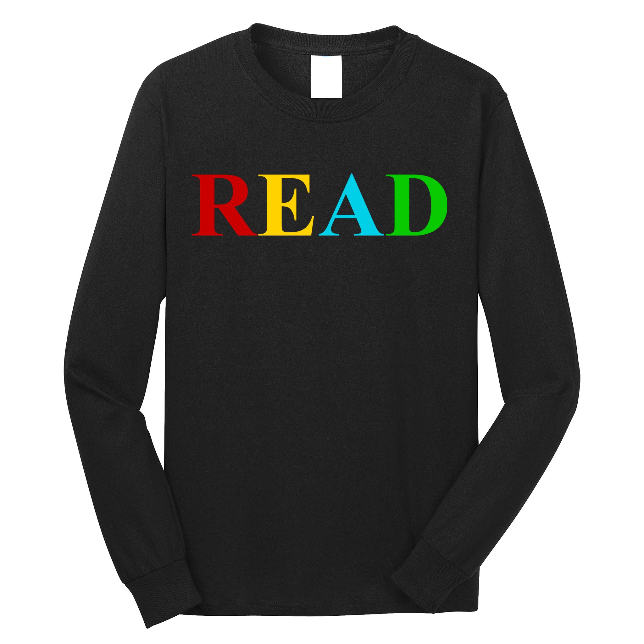 Read Colorful Rainbow Long Sleeve Shirt