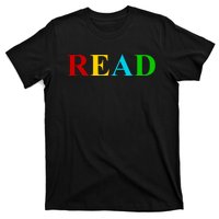 Read Colorful Rainbow T-Shirt