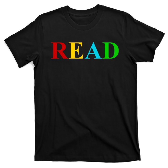 Read Colorful Rainbow T-Shirt