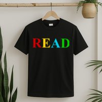 Read Colorful Rainbow T-Shirt