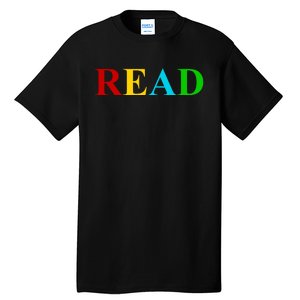 Read Colorful Rainbow Tall T-Shirt