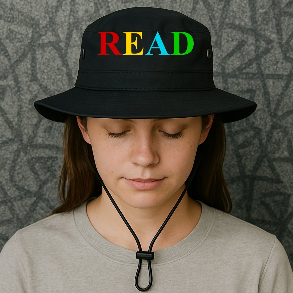 Read Colorful Rainbow Bucket Hat