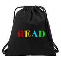 Read Colorful Rainbow Drawstring Bag