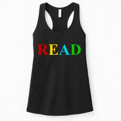 Read Colorful Rainbow Womens Tank Top