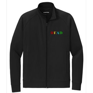 Read Colorful Rainbow Stretch Full-Zip Cadet Jacket