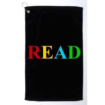 Read Colorful Rainbow Golf Towel
