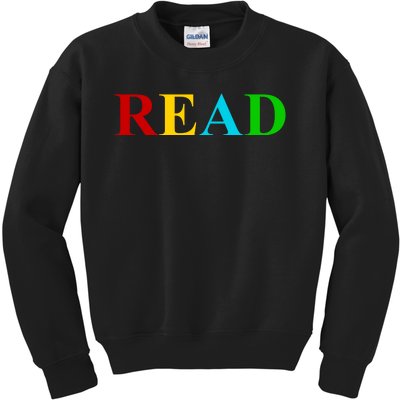 Read Colorful Rainbow Kids Sweatshirt