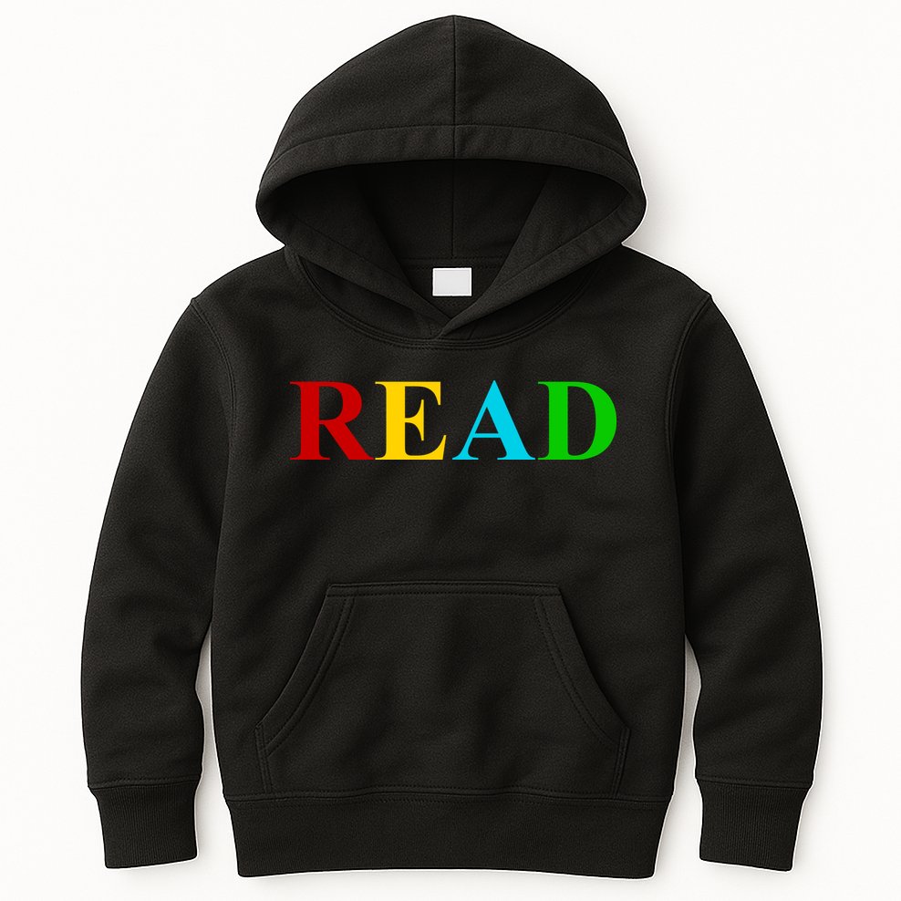 Read Colorful Rainbow Kids Hoodie