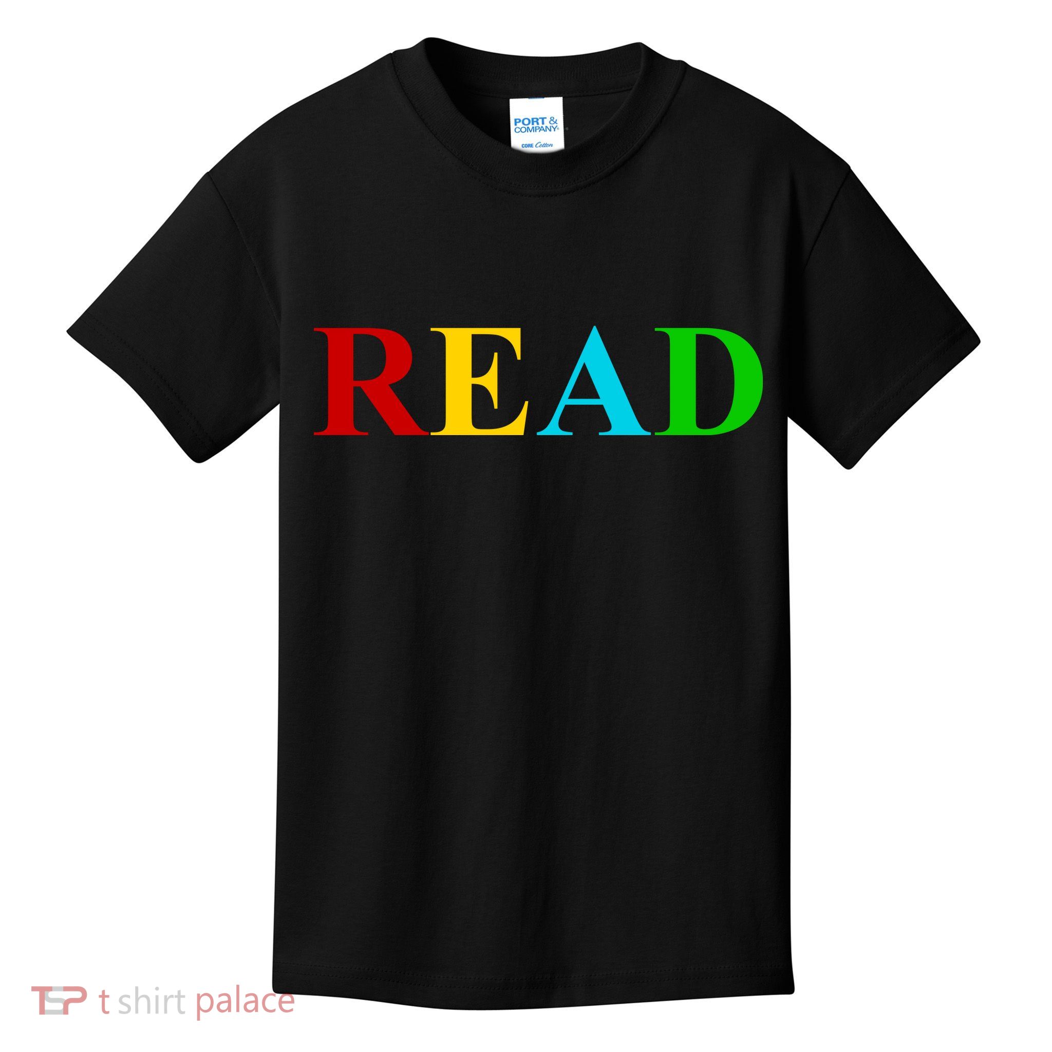 Read Colorful Rainbow Kids T-Shirt
