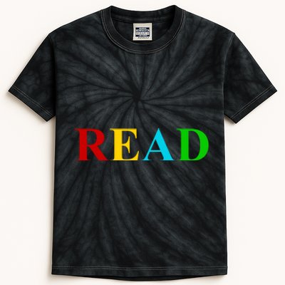 Read Colorful Rainbow Kids Tie-Dye T-Shirt