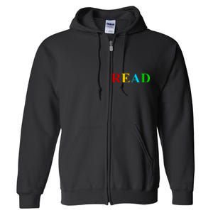 Read Colorful Rainbow Full Zip Hoodie