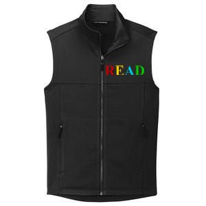 Read Colorful Rainbow Collective Smooth Fleece Vest