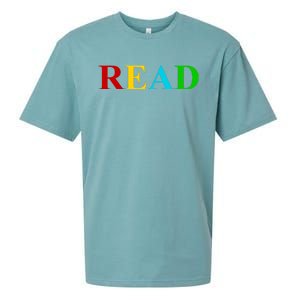 Read Colorful Rainbow Sueded Cloud Jersey T-Shirt