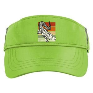 Retro Crocodile Adult Drive Performance Visor