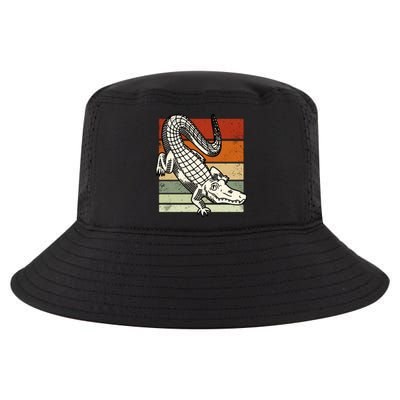 Retro Crocodile Cool Comfort Performance Bucket Hat