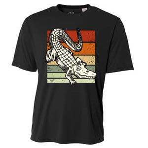 Retro Crocodile Cooling Performance Crew T-Shirt