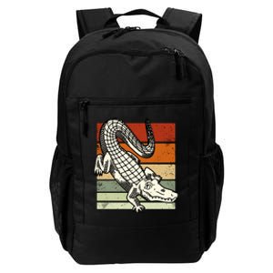 Retro Crocodile Daily Commute Backpack