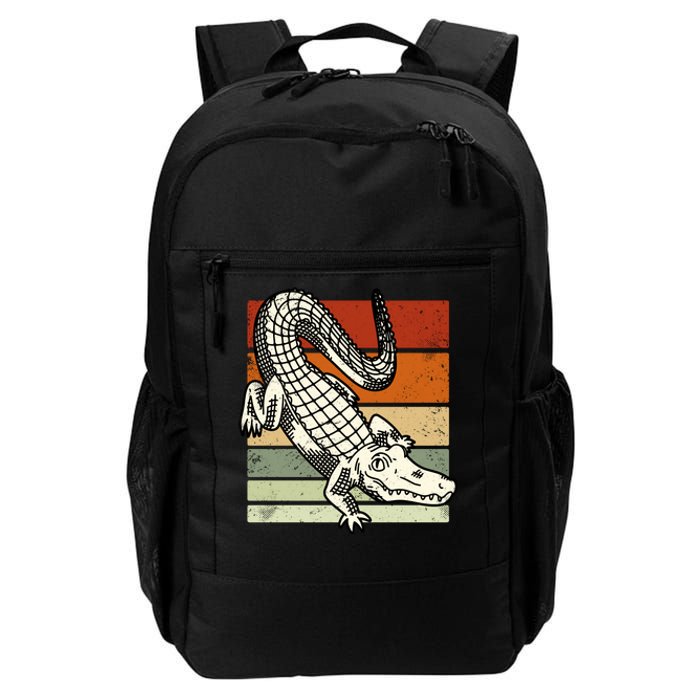 Retro Crocodile Daily Commute Backpack