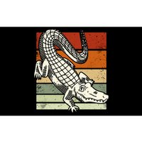 Retro Crocodile Bumper Sticker