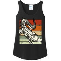 Retro Crocodile Ladies Essential Tank