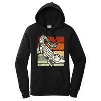 Retro Crocodile Women's Pullover Hoodie