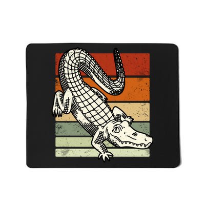 Retro Crocodile Mousepad