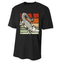 Retro Crocodile Performance Sprint T-Shirt