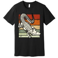 Retro Crocodile Premium T-Shirt