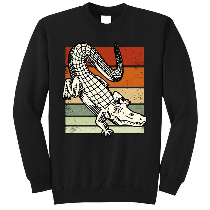 Retro Crocodile Tall Sweatshirt