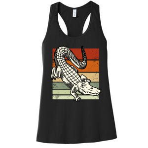 Retro Crocodile Women's Racerback Tank