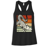 Retro Crocodile Women's Racerback Tank