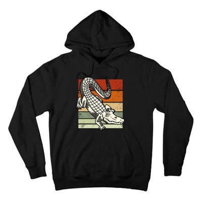 Retro Crocodile Tall Hoodie