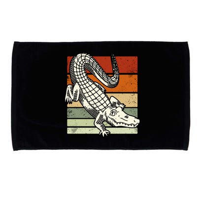 Retro Crocodile Microfiber Hand Towel