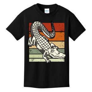 Retro Crocodile Kids T-Shirt