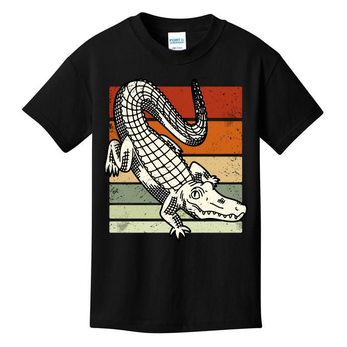 Retro Crocodile Kids T-Shirt