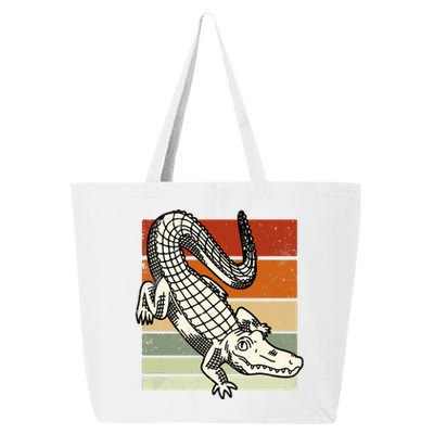 Retro Crocodile 25L Jumbo Tote