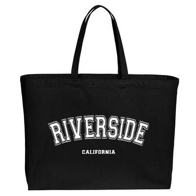 Riverside California Cotton Canvas Jumbo Tote