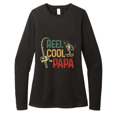 Reel Cool Reel Cool Papa Gift Womens CVC Long Sleeve Shirt