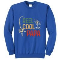 Reel Cool Reel Cool Papa Gift Tall Sweatshirt