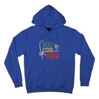 Reel Cool Reel Cool Papa Gift Tall Hoodie