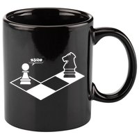 Retro Chess 11oz C Handle Ceramic Mug