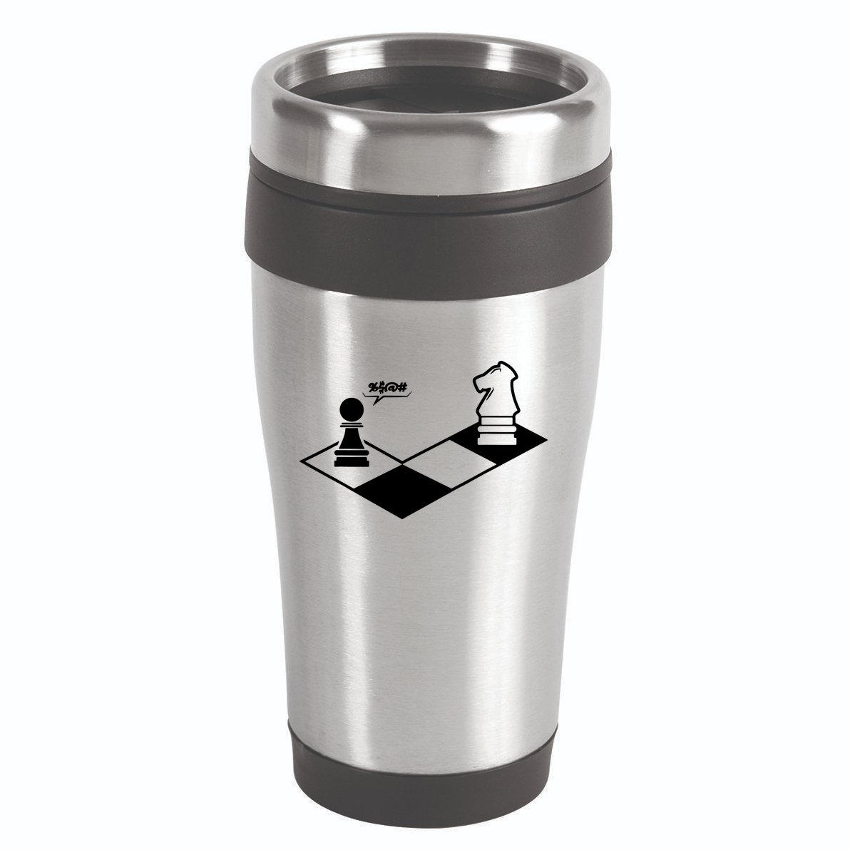 Retro Chess 16oz Travel Tumbler