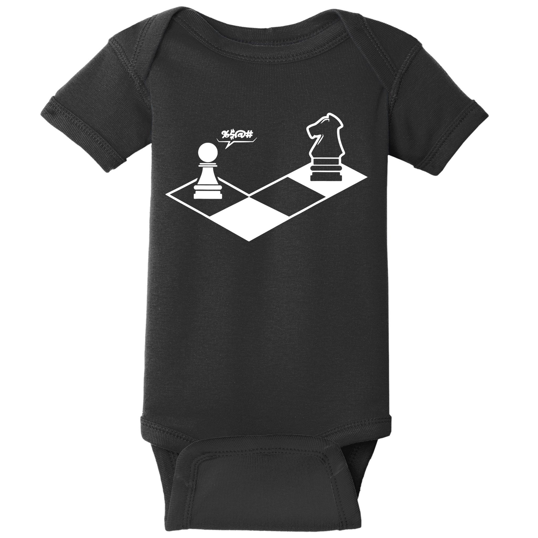 Retro Chess Baby Bodysuit