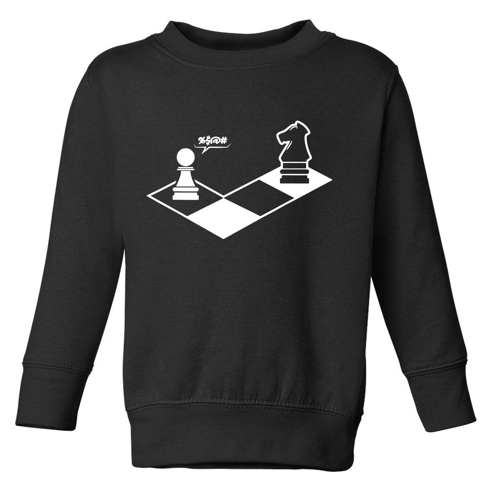 Retro Chess Toddler Sweatshirt