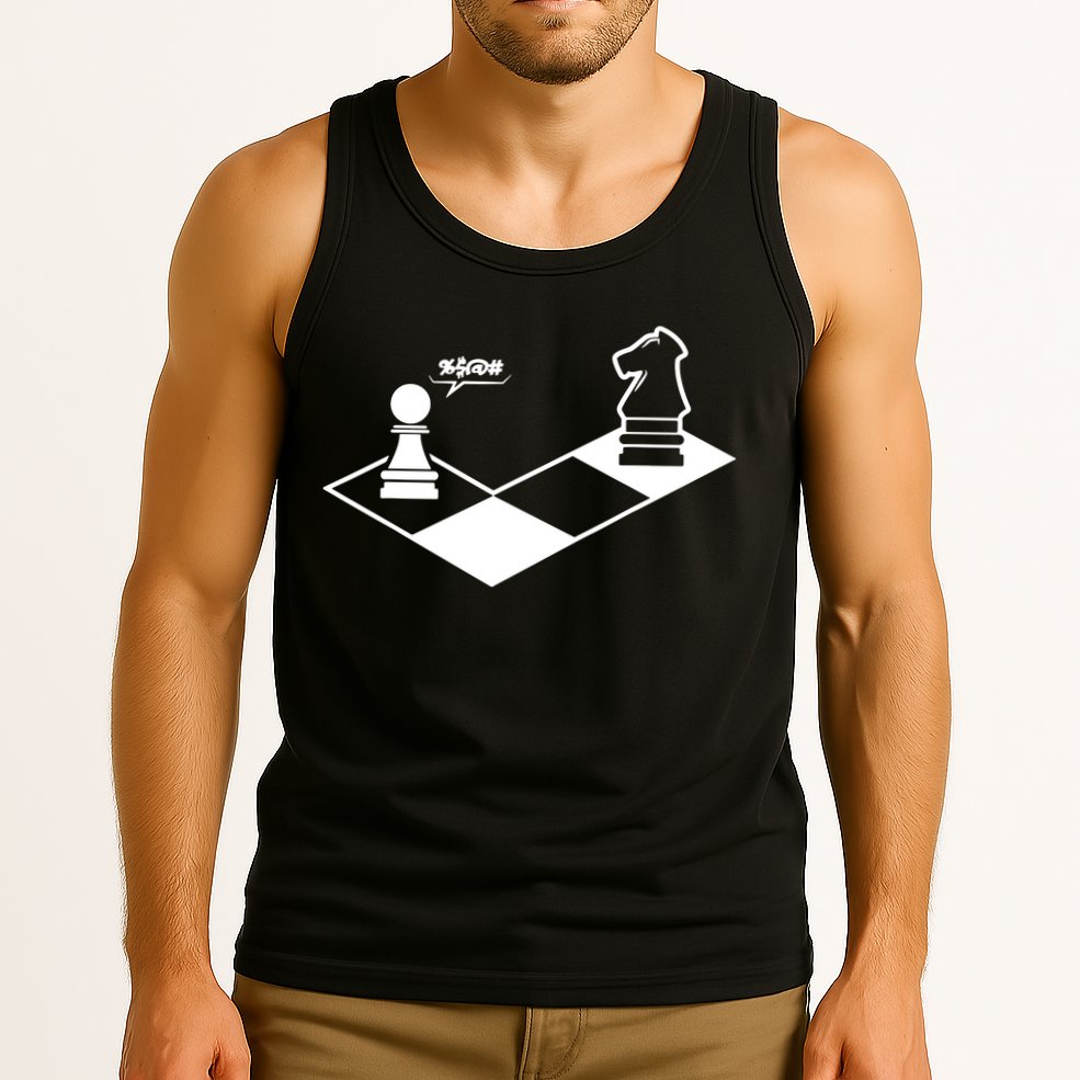 Retro Chess Tank Top