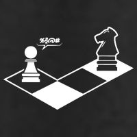 Retro Chess Golf Towel