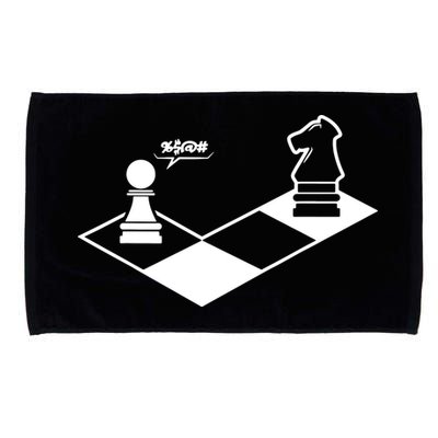 Retro Chess Microfiber Hand Towel