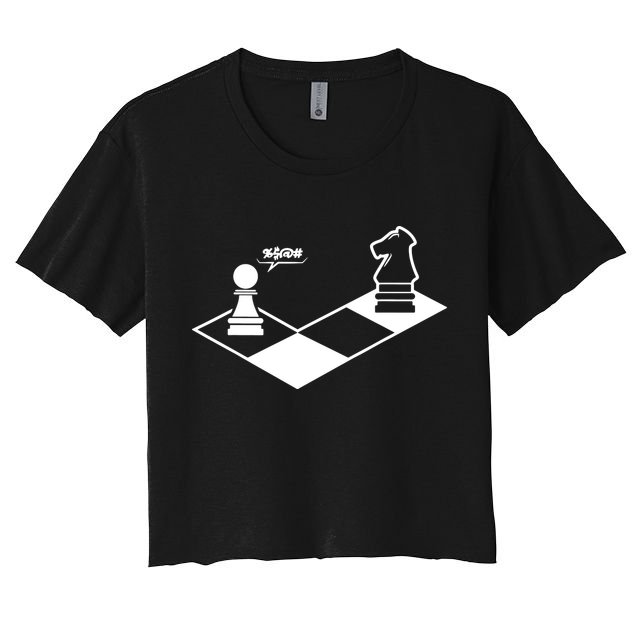 Retro Chess Crop Top